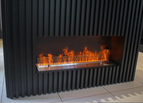 Электроочаг Schönes Feuer 3D FireLine 800 со стальной крышкой в Владимире