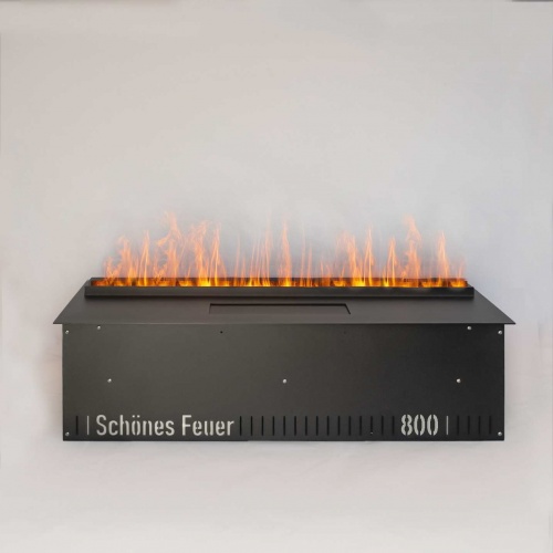 Электроочаг Schönes Feuer 3D FireLine 800 со стальной крышкой в Владимире